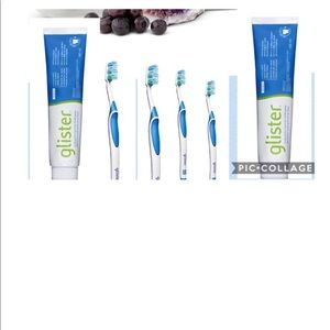 *2Toothpaste: 140 mL (6.75 oz.) 2 toothbrushes